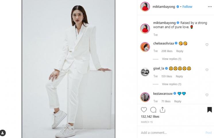 Mikha Tambayong. (Instagram/@miktambayong)