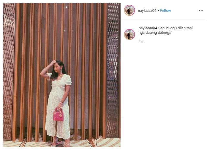 Nayla Ayu, putri Eko Patrio. (Instagram/@naylaaaa04)