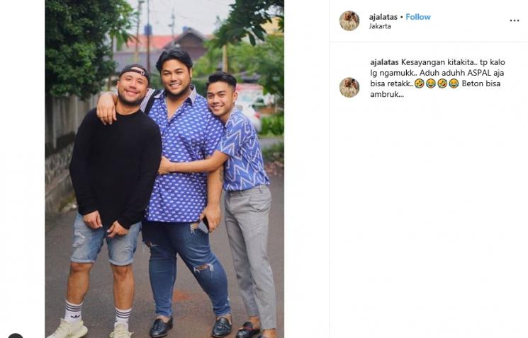 Ivan Gunawan dan Andre (Instagram/@ajalatas)