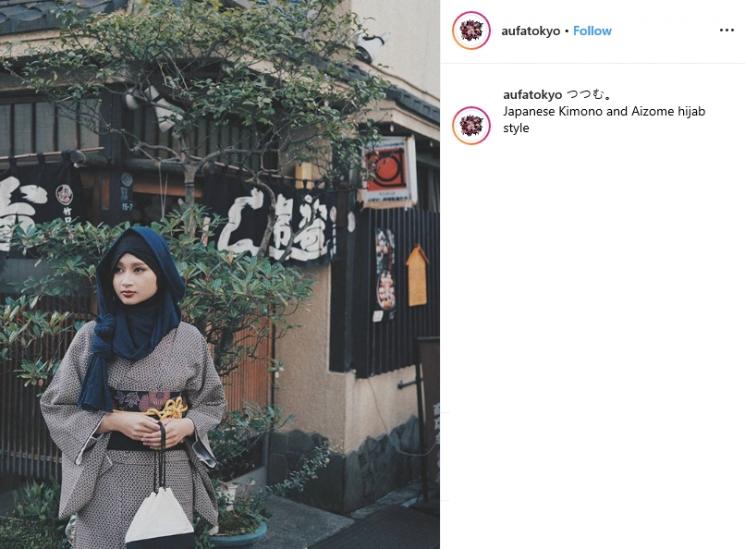 Rahmalia Aufa Yazid (Instagram/@aufatokyo)
