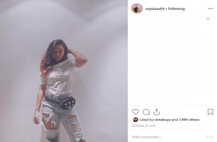 Nayla Ayu Adrevi Putri Purnomo (Instagram @naylaaaa04)
