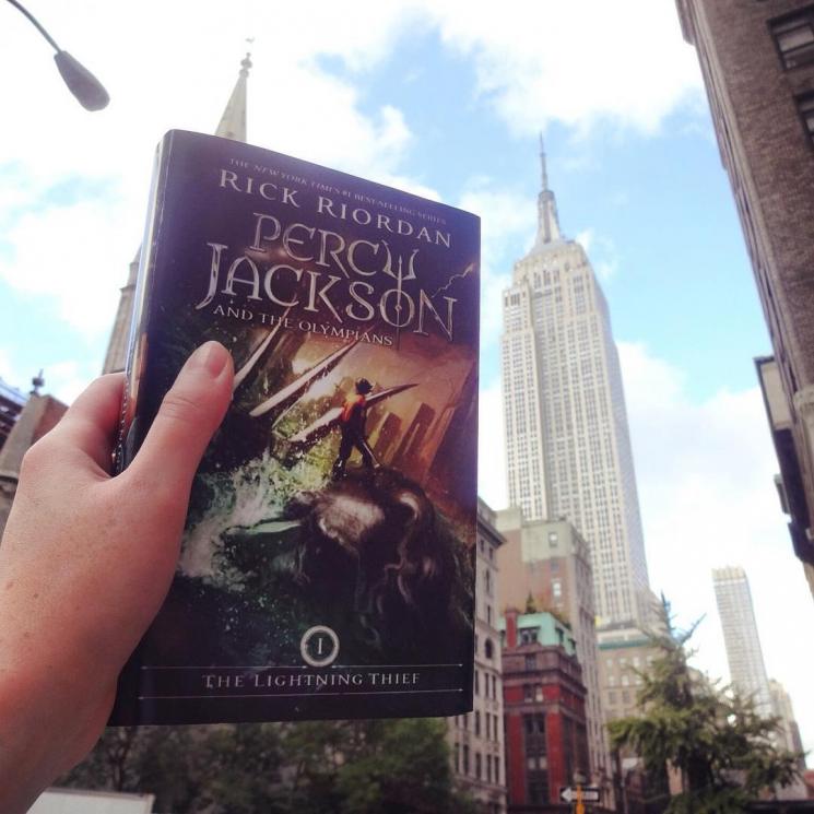 InstNovel Percy Jackson & The Olympians: The Lightning Thief. (Instagram/@percyjacksonmovies)