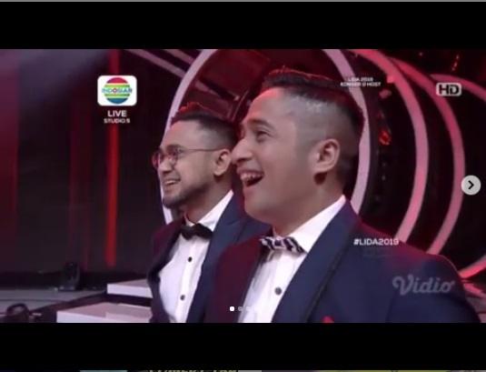 Rina Nose, Irfan Hakim dan Ramzi reunian. (Capture Instagram/@rinanose16)