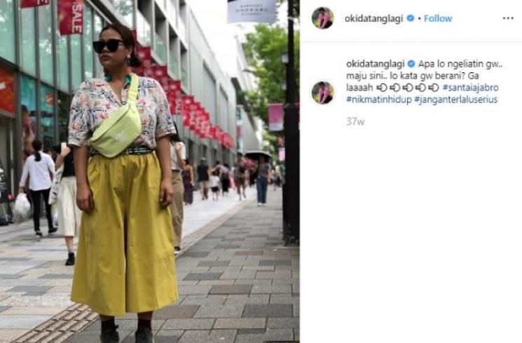 Okky Lukman. (Instagram/@okidatanglagi)