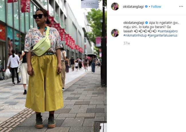 Okky Lukman. (Instagram/@okidatanglagi)