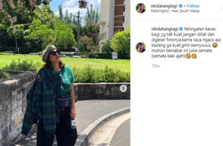 Okky Lukman. (Instagram/@okidatanglagi)