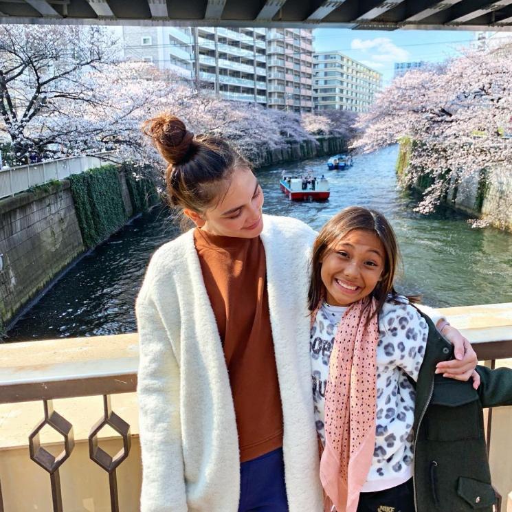 Foto liburan Luna Maya di Jepang. [Instagram]