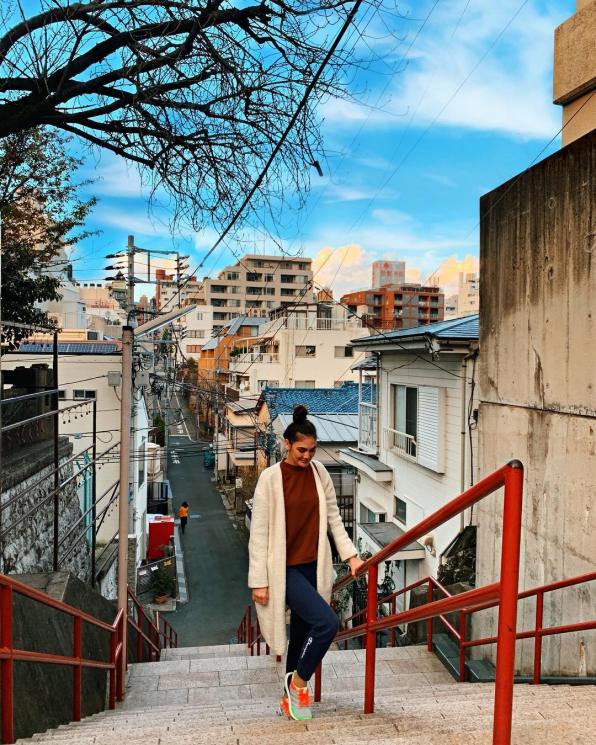 Foto liburan Luna Maya di Jepang. [Instagram]