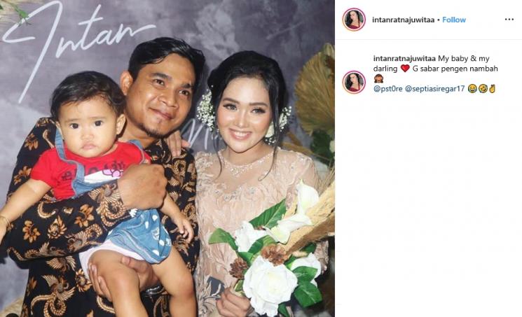 Maell Lee dan Intan  (Instagram/@intanratnajuwitaa)