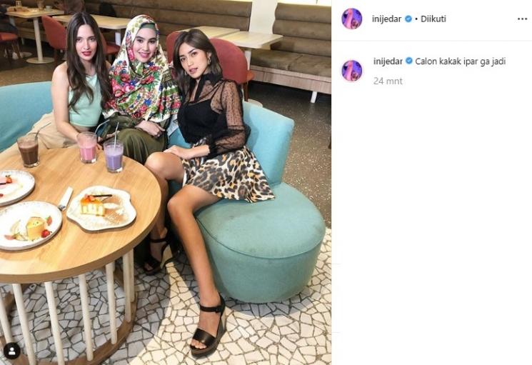Nia Ramadhani, Kartika Putri dan Jessica Iskandar. (Instagram/@inijedar)