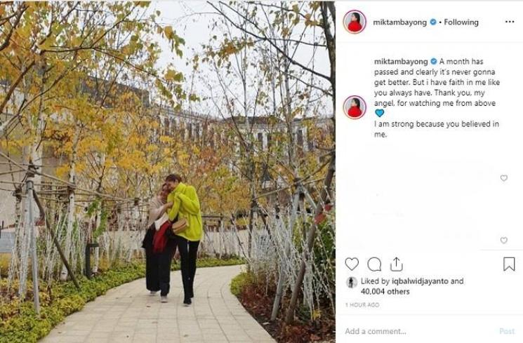 Mikha Tambayong (Instagram @miktambayong)