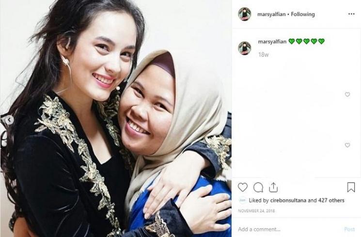 Chelsea Islan dan Asistennya (Instagram @marsyalfian)