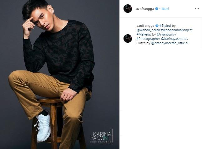 Rangga Azof. (Instagram/@azofrangga)