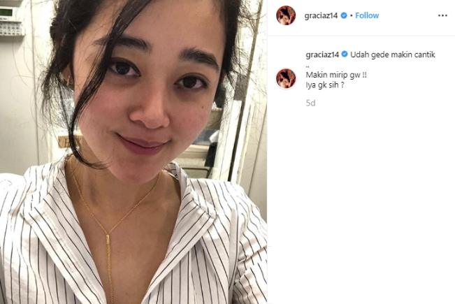 Gisela Cindy. (Instagram/@graciaz14)