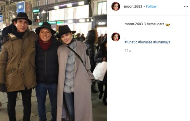 Ismail Dully, kakak pertama Luna Maya. (Instagram/@moon_2863)