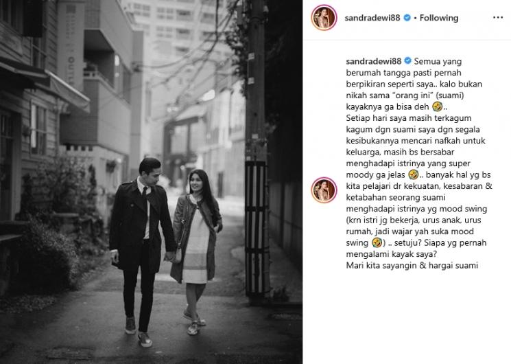 Sandra Dewi (Instagram/@sandradewi88)