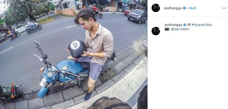 Rangga Azof. (Instagram/@azofrangga)