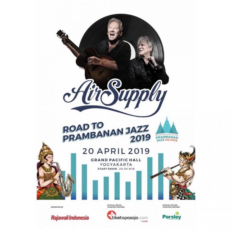 Air Supply Band. (Instagram/@PrambananJazz)
