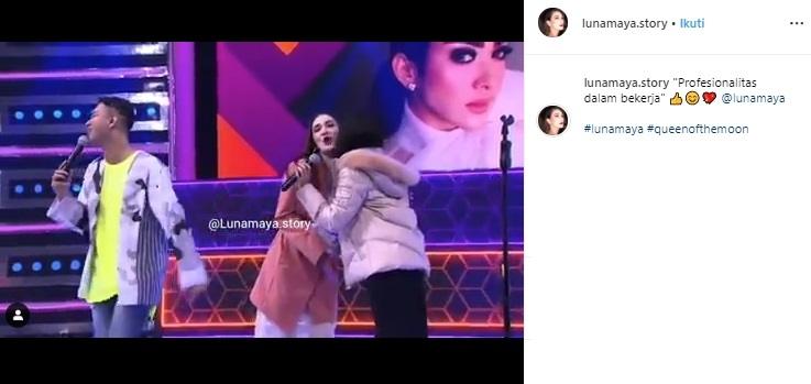 Luna Maya ketemu Syahrini KW. (Instagram/@lunamaya.story)