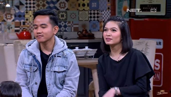 Gibran dan Selvi Ananda. (YouTube/NET TV)