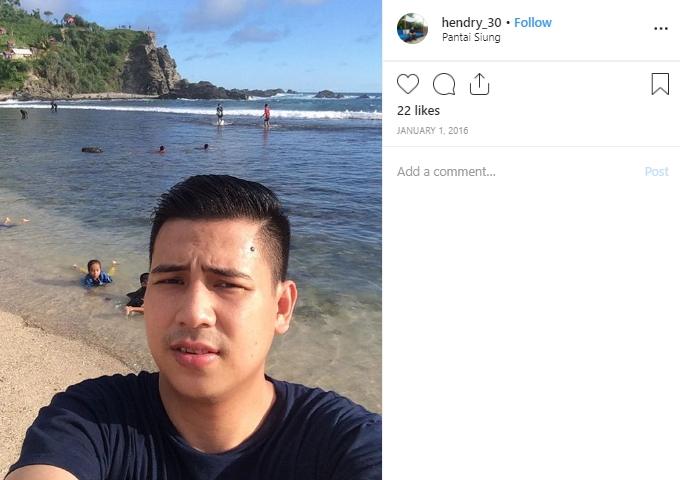 Hendry Prasetyo. (Instagram/@hendry_30)