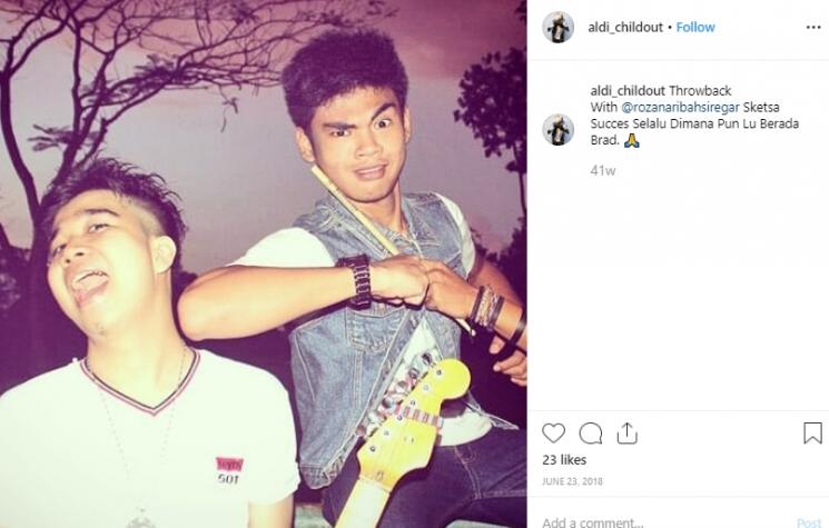 Ojan Sketsa. (Instagram/@aldi_chillout)