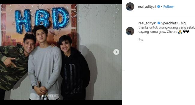 Ammar Zoni dan Aditya Zoni. (Instagram/@real_aditya1)