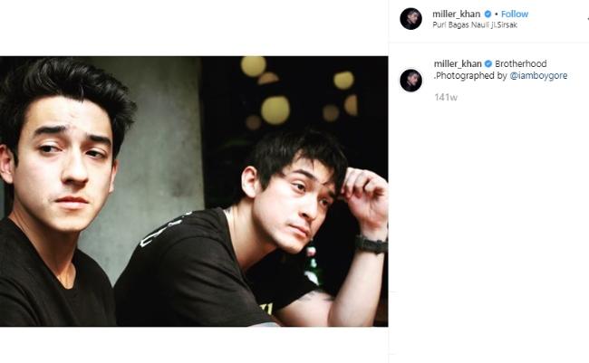 Miller Khan dan Alif Ali. (Instagram/@miller_khan)