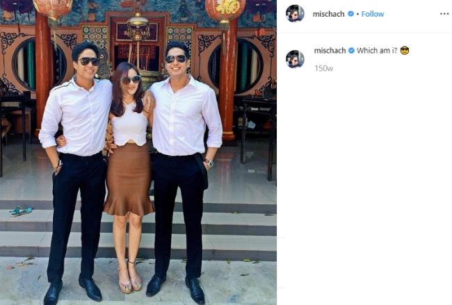 Marcel dan Mischa Chandrawinata. (Instagram/@mischach)