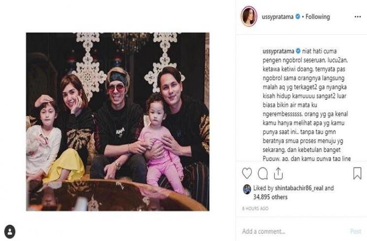 Ussy Sulistiawaty (Instagram @ussypratama)