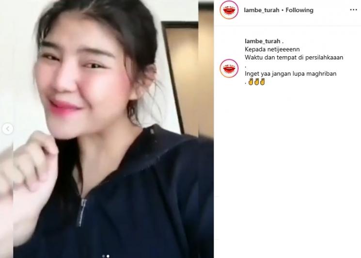 Rosa Meldianti (Instagram/@lambe_turah)