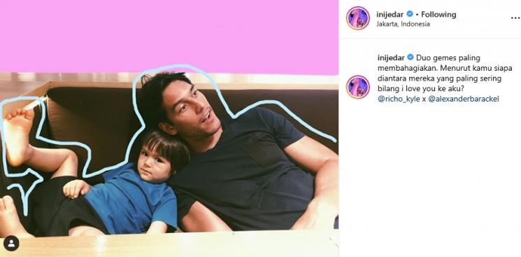 Richard Kyle dan El Barack (Instagram/@inijedar)