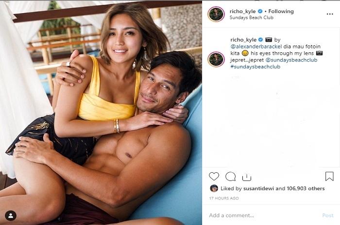 Jessica Iskandar dan Richard Kyle (Instagram @richo_kyle)