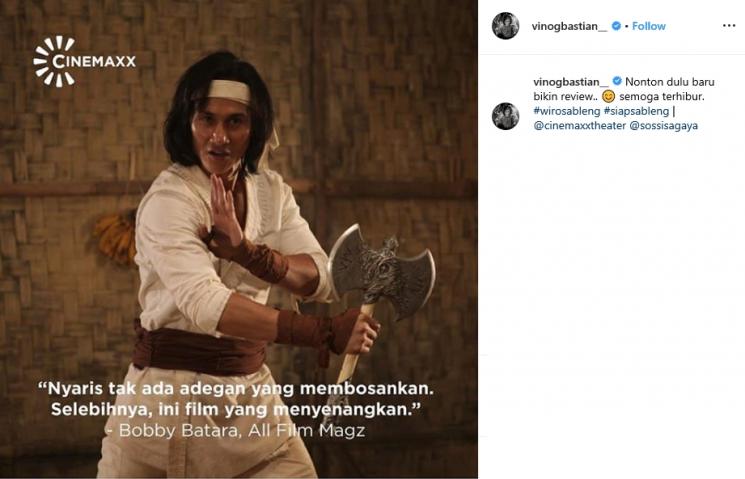 Vino G Bastian (Instagram/@vinogbastian__)