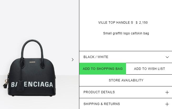 Tas mewah kembaran Olla Ramlan dan Dian Sastrowardoyo. (balenciaga.com)