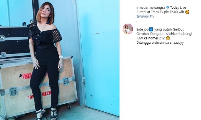 Irma Darmawangsa. (Instagram/@irmadarmawangsa)