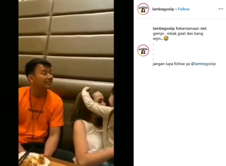 Gisella Anastasia, Gempita Nora Marten dan Wijaya Saputra (Instagram/@lambegosiip)