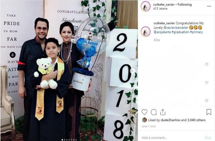 Cut Keke dan Xavier Rasyad Pasca Aliva (Instagram @cutkeke_xavier)