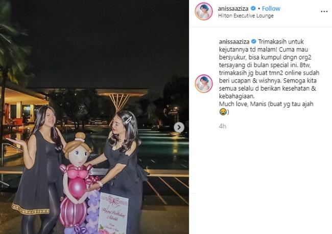 Anissa Aziza. (Instagram/@anissaaziza)