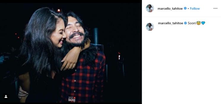 Aurelie dan Ello (Instagram/@marcello_tahitoe)