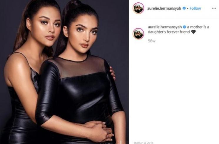 Aurel Hermansyah dan Ashanty. (Instagram/@makeupbylaode)