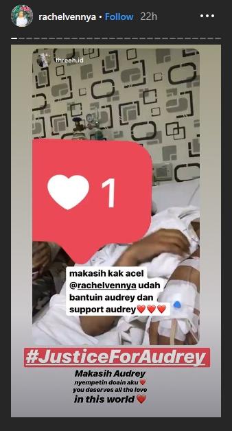 Instagram Stories Rachel Vennya (Instagram/@rachelvennya)