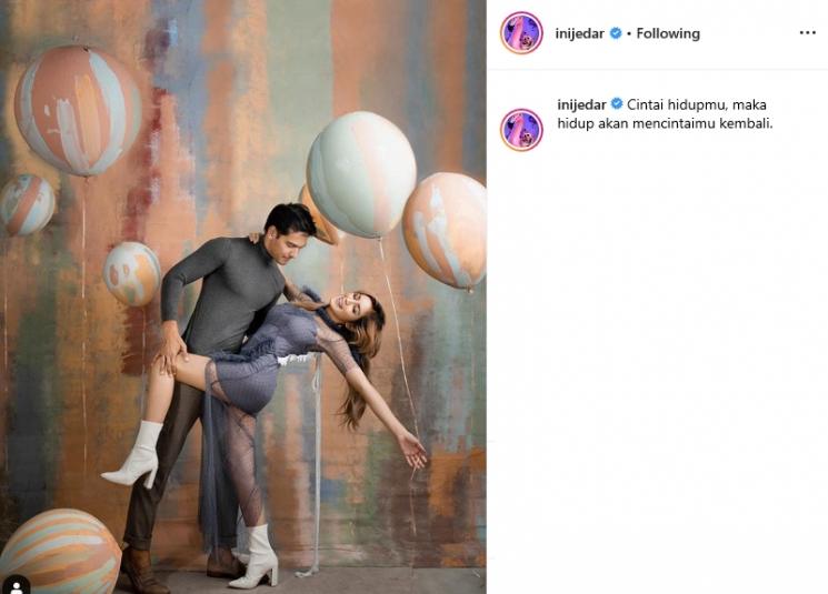Jessica Iskandar dan Richard Kyle (Instagram/@inijedar)