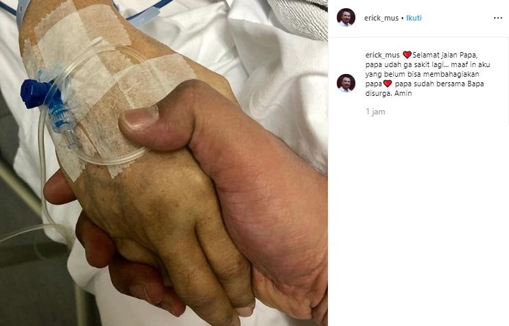 Kabar Mus Mulyadi meninggal dunia. (Instagram/@erick_mus)