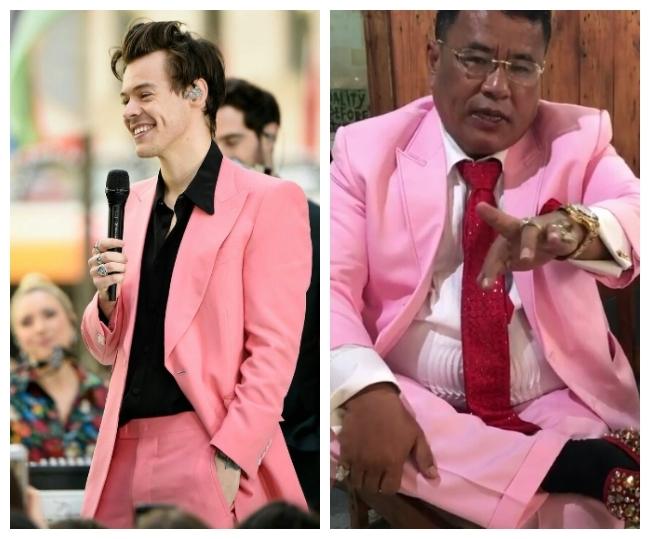 Harry Styles dan Hotman Paris (Twitter/@genuinelylarry)