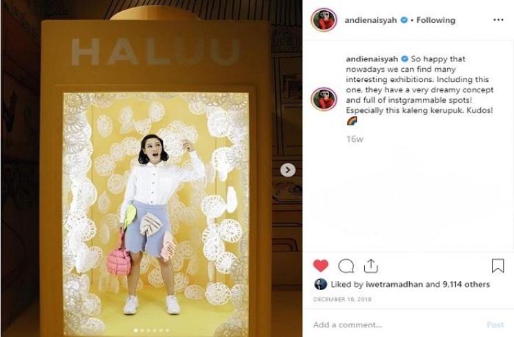 Andien Asiyah (Instagram @andienaisyah)