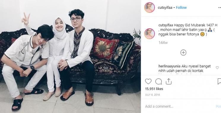 Randy Andiaputra. (Instagram/@cutsyifaa)