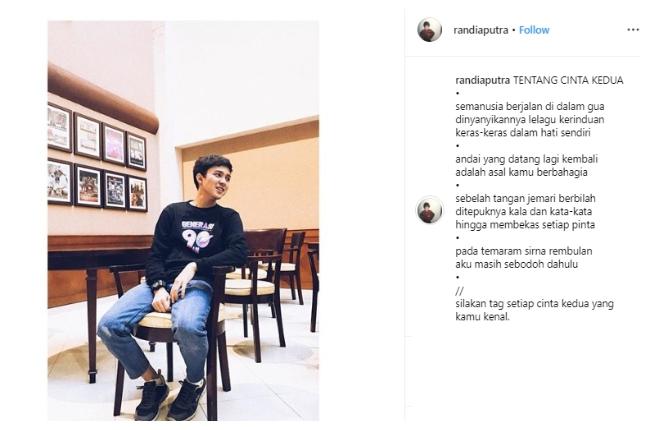 Randy Andiaputra. (Instagram/@randiaputra)