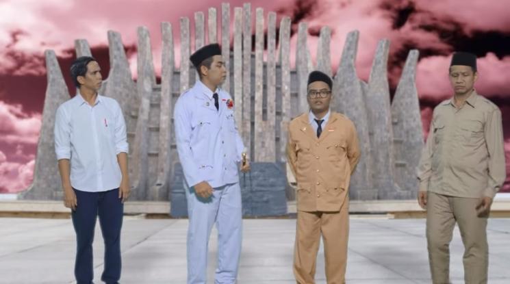 Video Rap Battle Prabowo vs Jokowi karya Jovial dan Andovi da Lopez. (YouTube/Skinnyindonesian24)