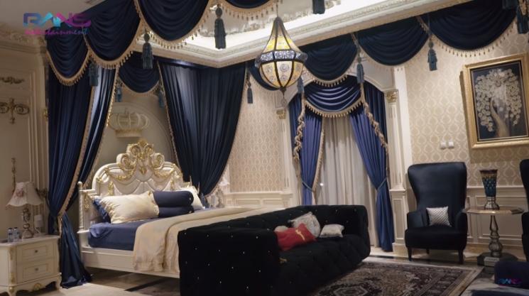 Kamar utama HM Fitno. (Youtube/@RANSEntertainment)